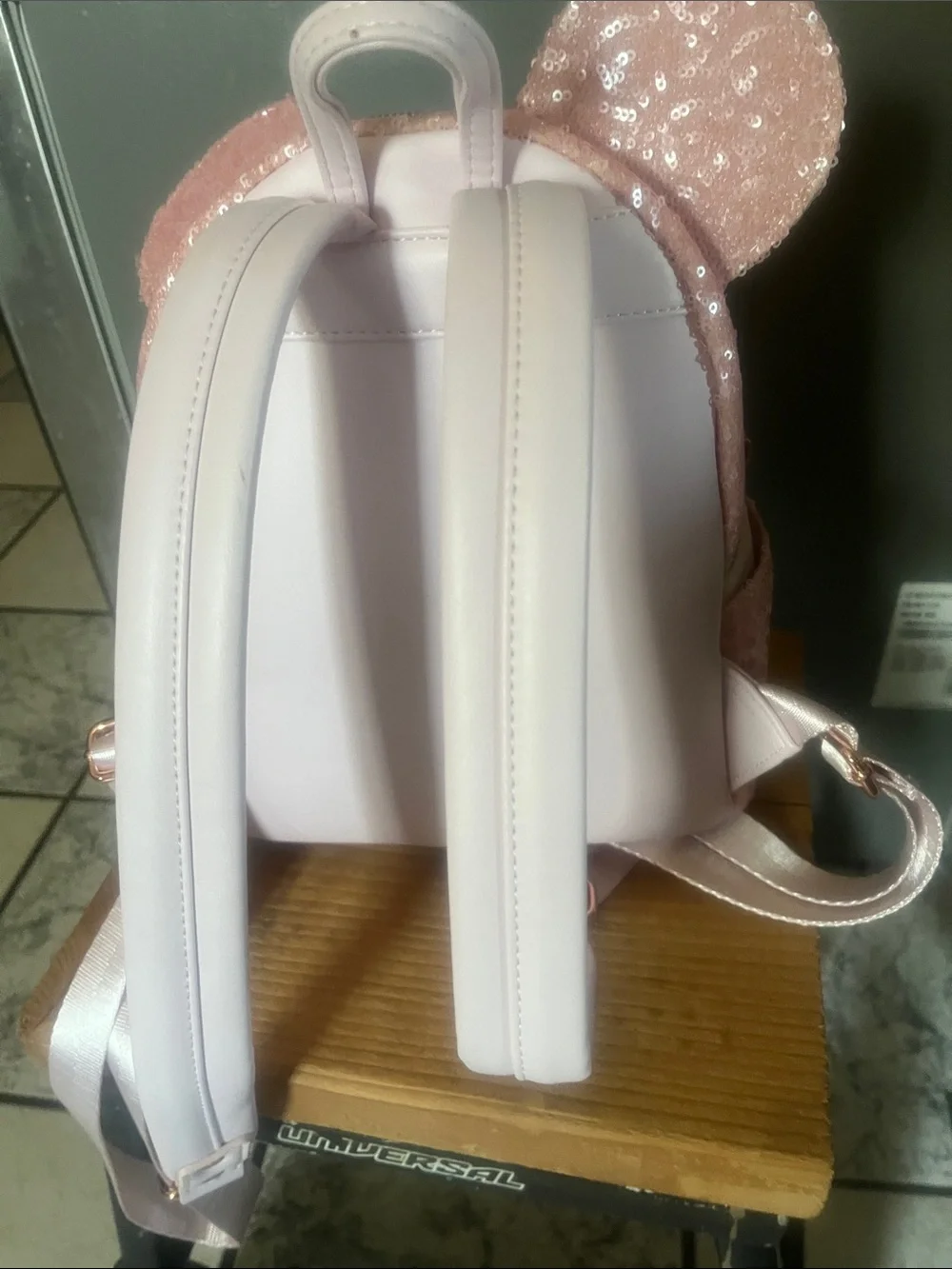 Loungefly sparkling pink